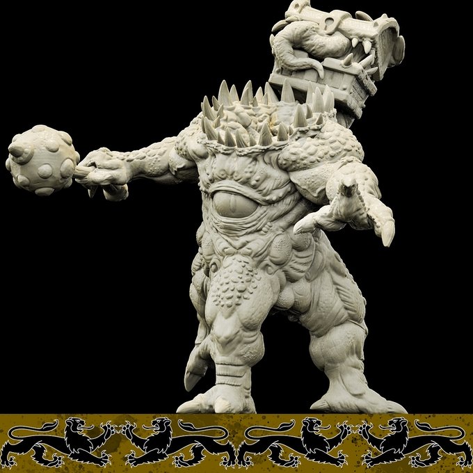 Iutreli, Resin miniatures 11:56 (28mm / 34mm) scale - Ravenous Miniatures