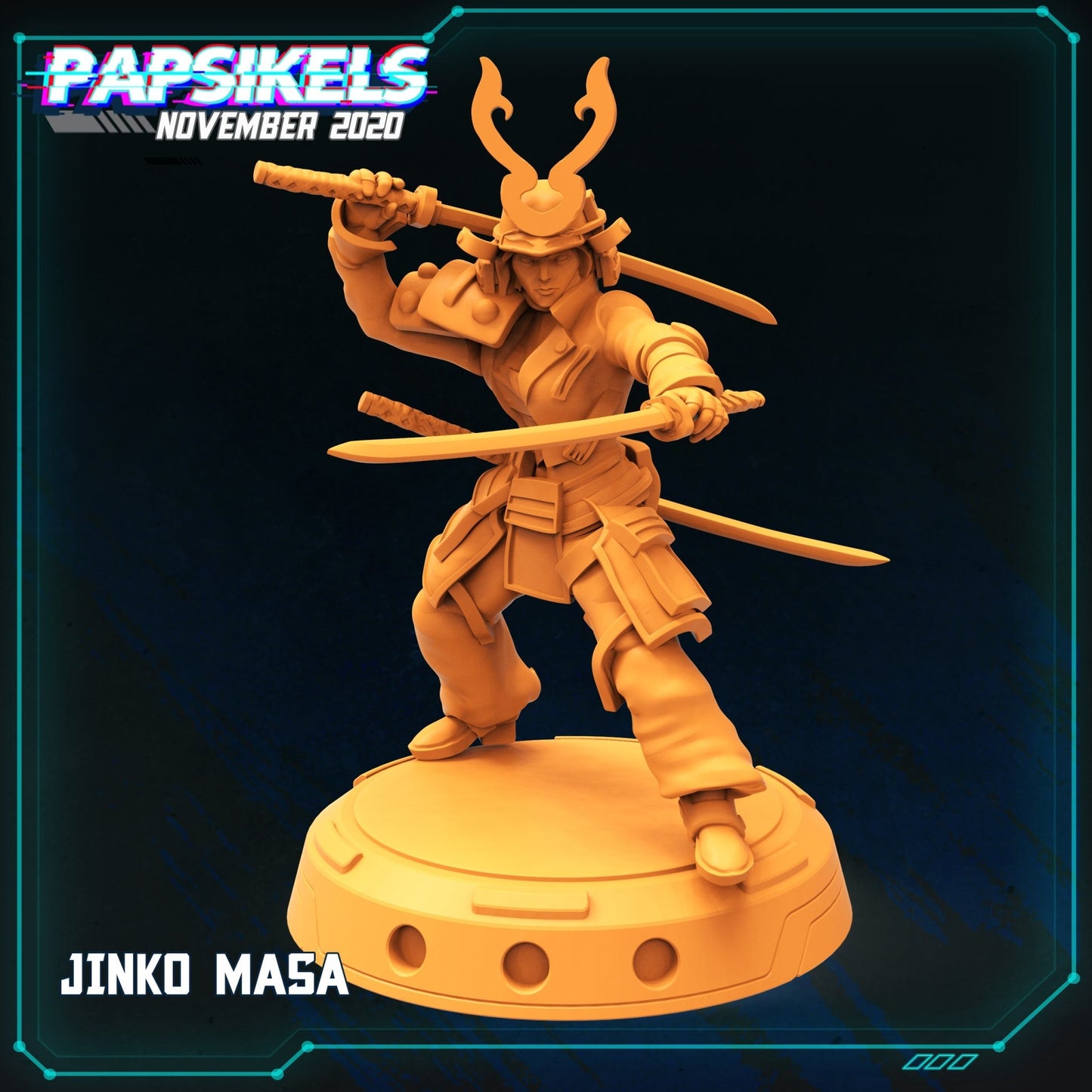 Jinko, 3d Printed Resin Miniatures - Ravenous Miniatures
