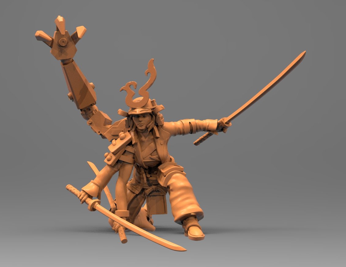 Jinko, 3d Printed Resin Miniatures - Ravenous Miniatures