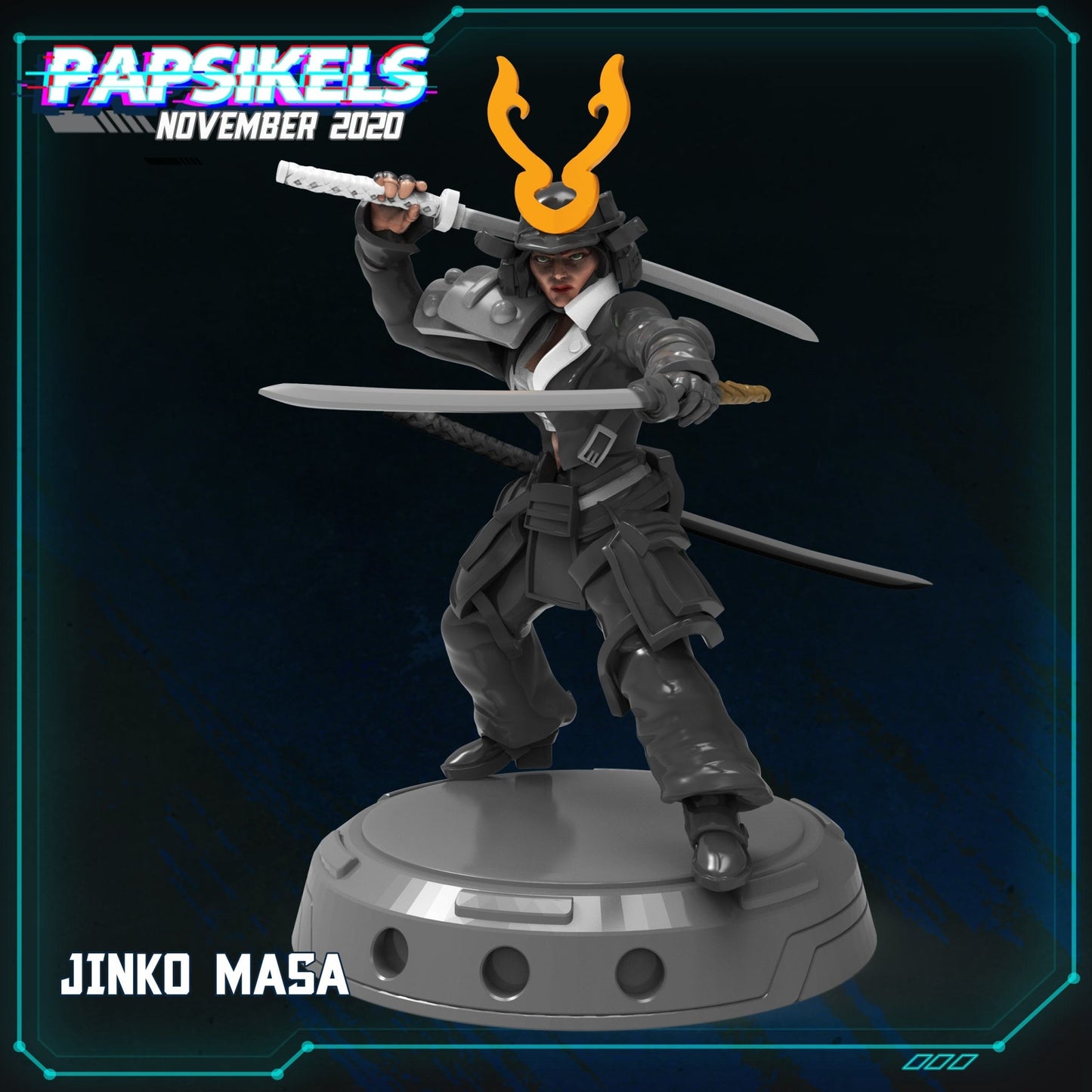 Jinko, 3d Printed Resin Miniatures - Ravenous Miniatures