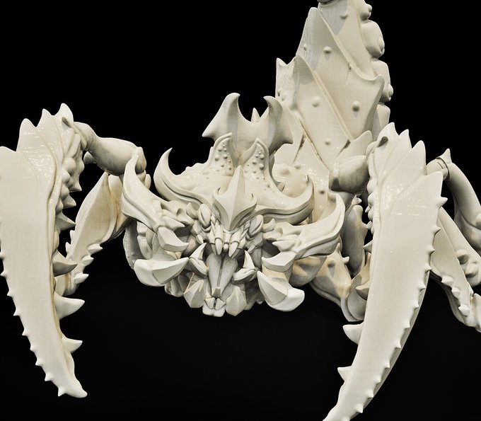 Khepri, Resin miniatures 11:56 (28mm / 34mm) scale - Ravenous Miniatures