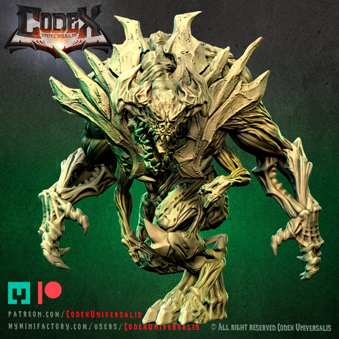 Kholnarox, Resin miniatures 11:56 (28mm / 32mm) scale - Ravenous Miniatures