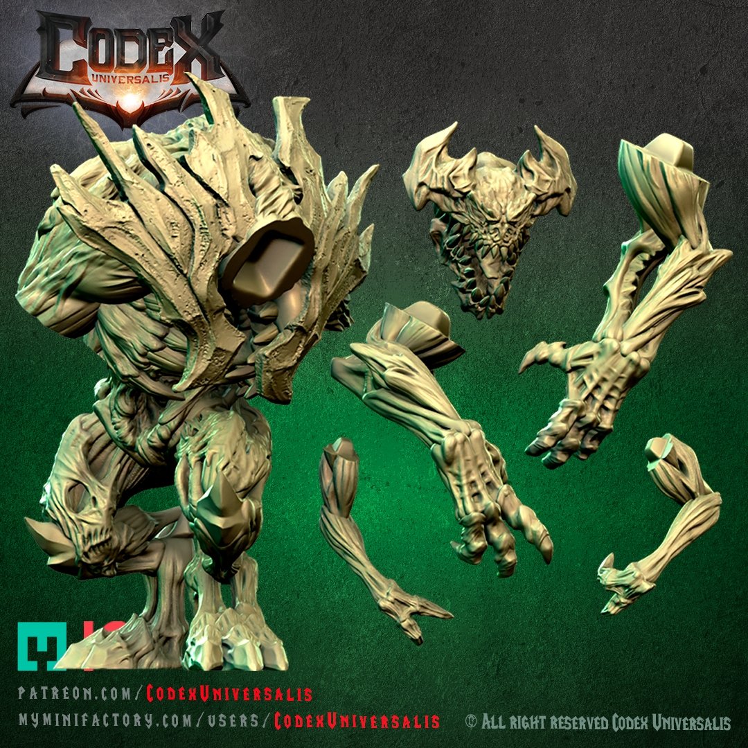 Kholnarox, Resin miniatures 11:56 (28mm / 32mm) scale - Ravenous Miniatures