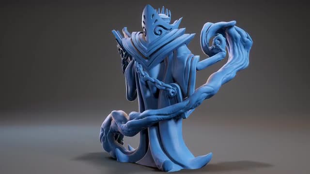 Lich, Resin miniatures 11:56 (28mm / 34mm) scale - Ravenous Miniatures