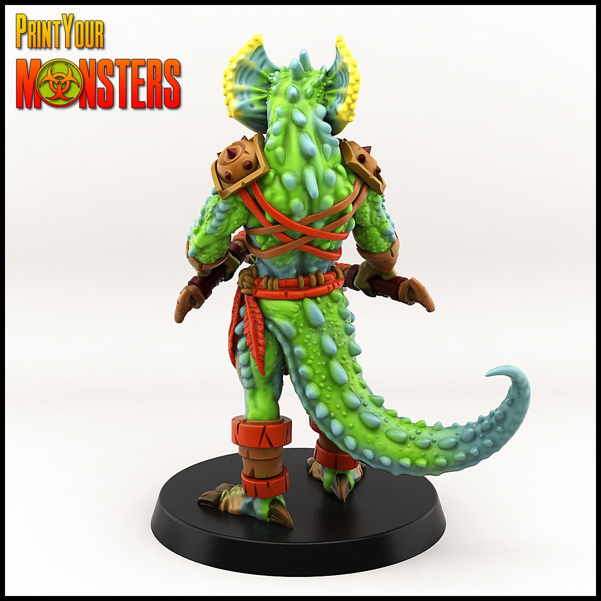 Lizardfolk warrior - Ravenous Miniatures