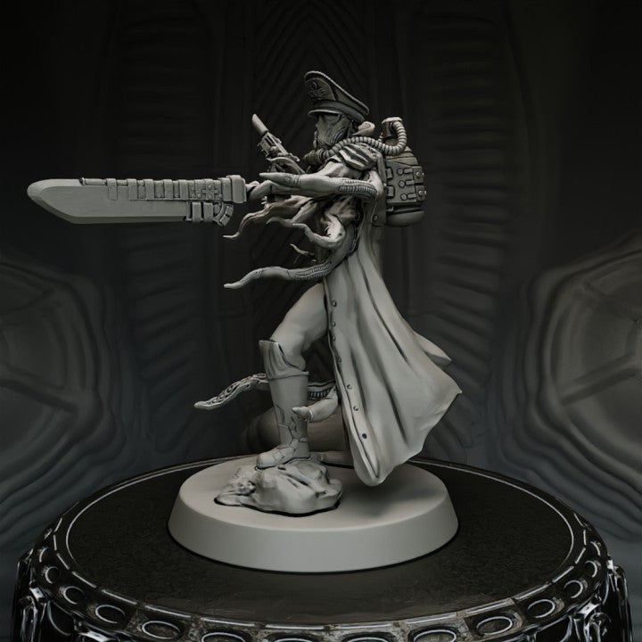 Magistrate Corrupted, Resin miniatures 11:56 (28mm / 32mm) scale - Ravenous Miniatures