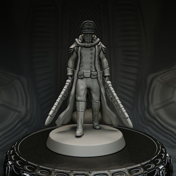 Magistrate, Resin miniatures 11:56 (28mm / 32mm) scale - Ravenous Miniatures