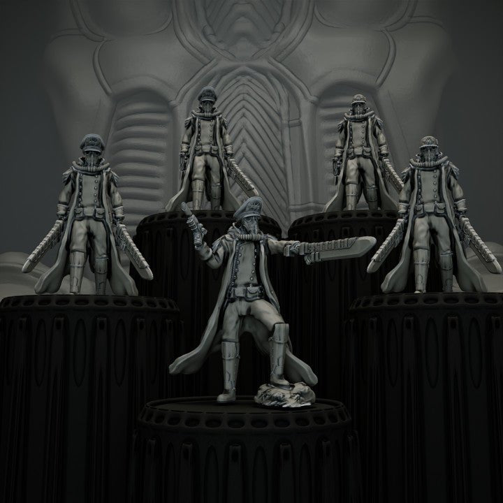Magistrate, Resin miniatures 11:56 (28mm / 32mm) scale - Ravenous Miniatures