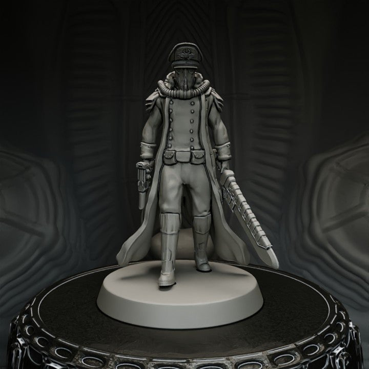 Magistrate, Resin miniatures 11:56 (28mm / 32mm) scale - Ravenous Miniatures