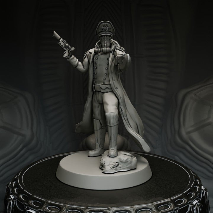 Magistrate, Resin miniatures 11:56 (28mm / 32mm) scale - Ravenous Miniatures