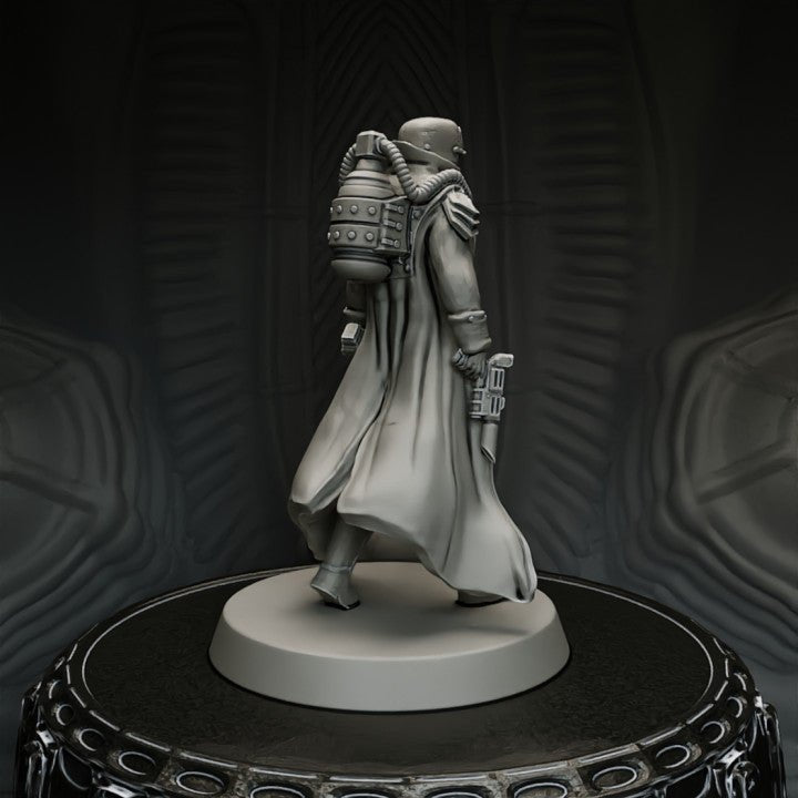 Magistrate, Resin miniatures 11:56 (28mm / 32mm) scale - Ravenous Miniatures
