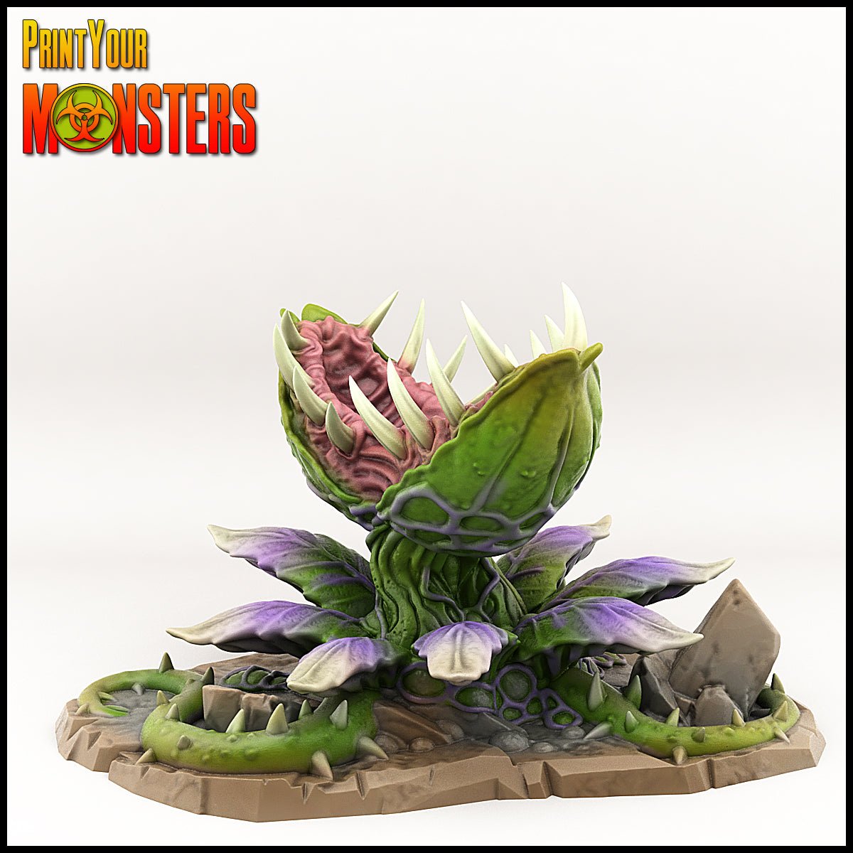 Man eating Venus fly trap - Ravenous Miniatures