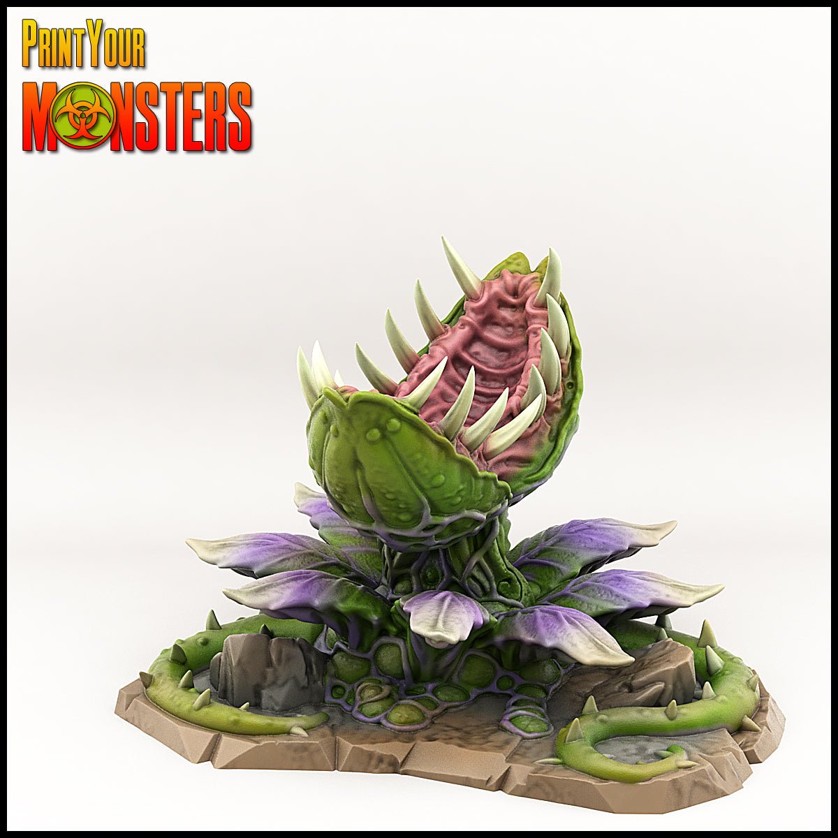 Man eating Venus fly trap - Ravenous Miniatures