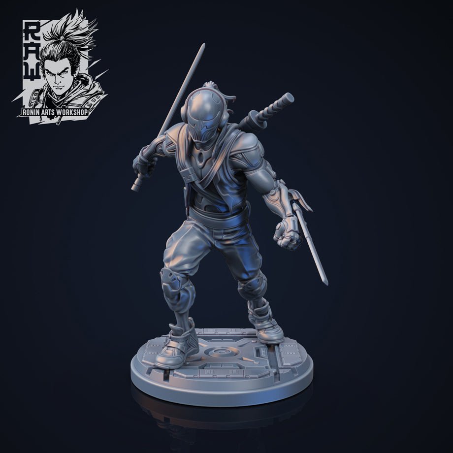 Mantis Takeshi. Resin miniatures 11:56 (28mm / 32mm) scale - Ravenous Miniatures