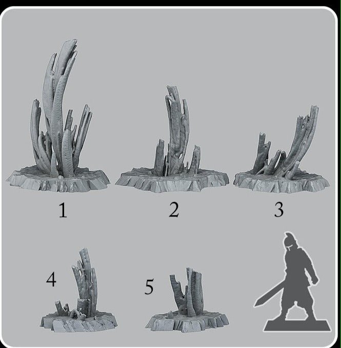 Martian Stalagmites - Ravenous Miniatures