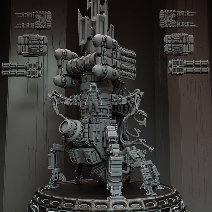 Master Engine, Resin miniatures 11:56 (28mm / 32mm) scale - Ravenous Miniatures