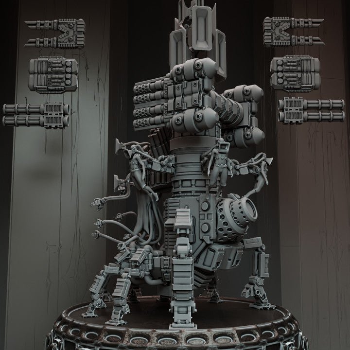 Master Engine, Resin miniatures 11:56 (28mm / 32mm) scale - Ravenous Miniatures