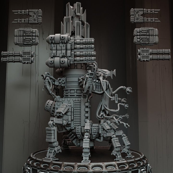Master Engine, Resin miniatures 11:56 (28mm / 32mm) scale - Ravenous Miniatures