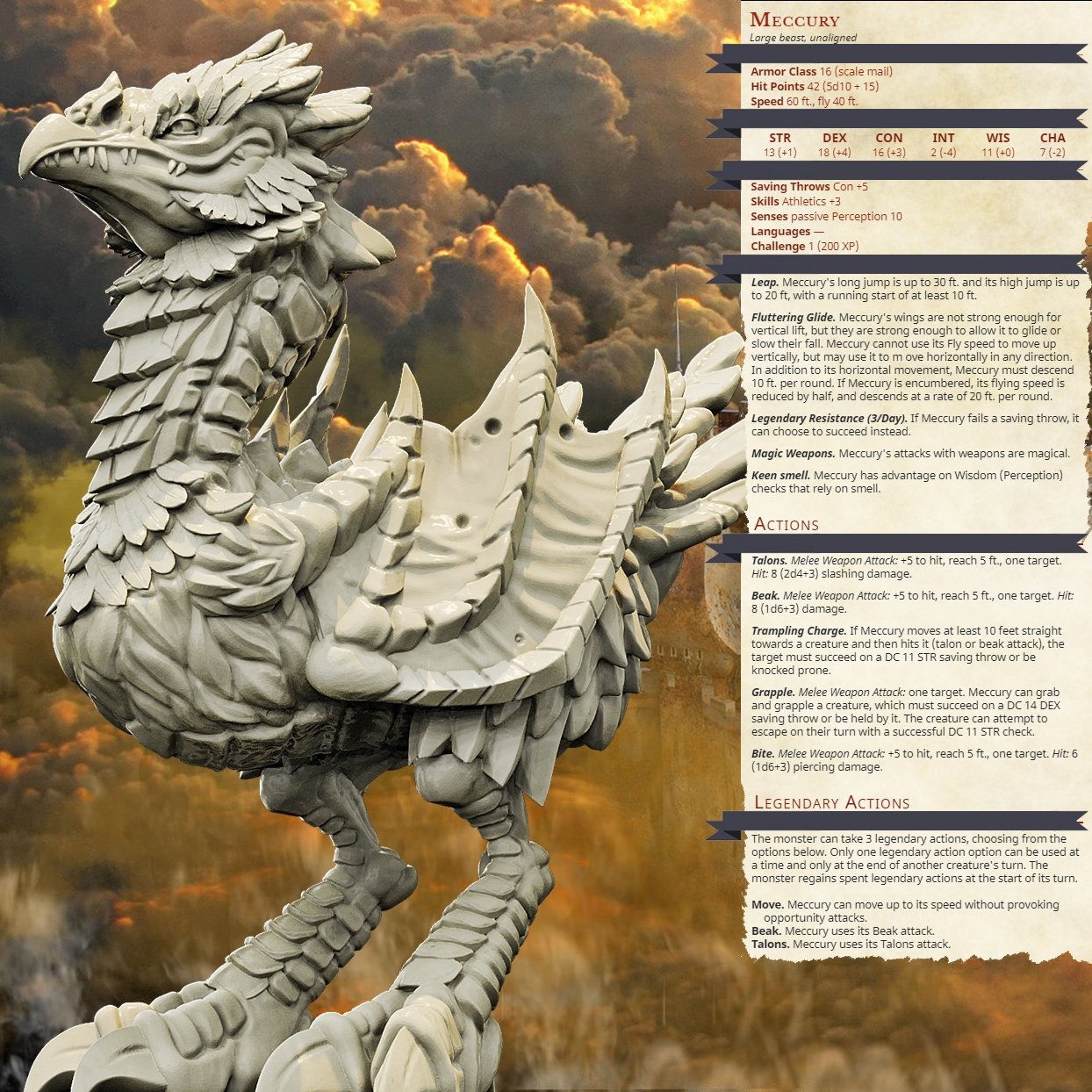 Meccury, Resin miniatures 11:56 (28mm / 34mm) scale - Ravenous Miniatures