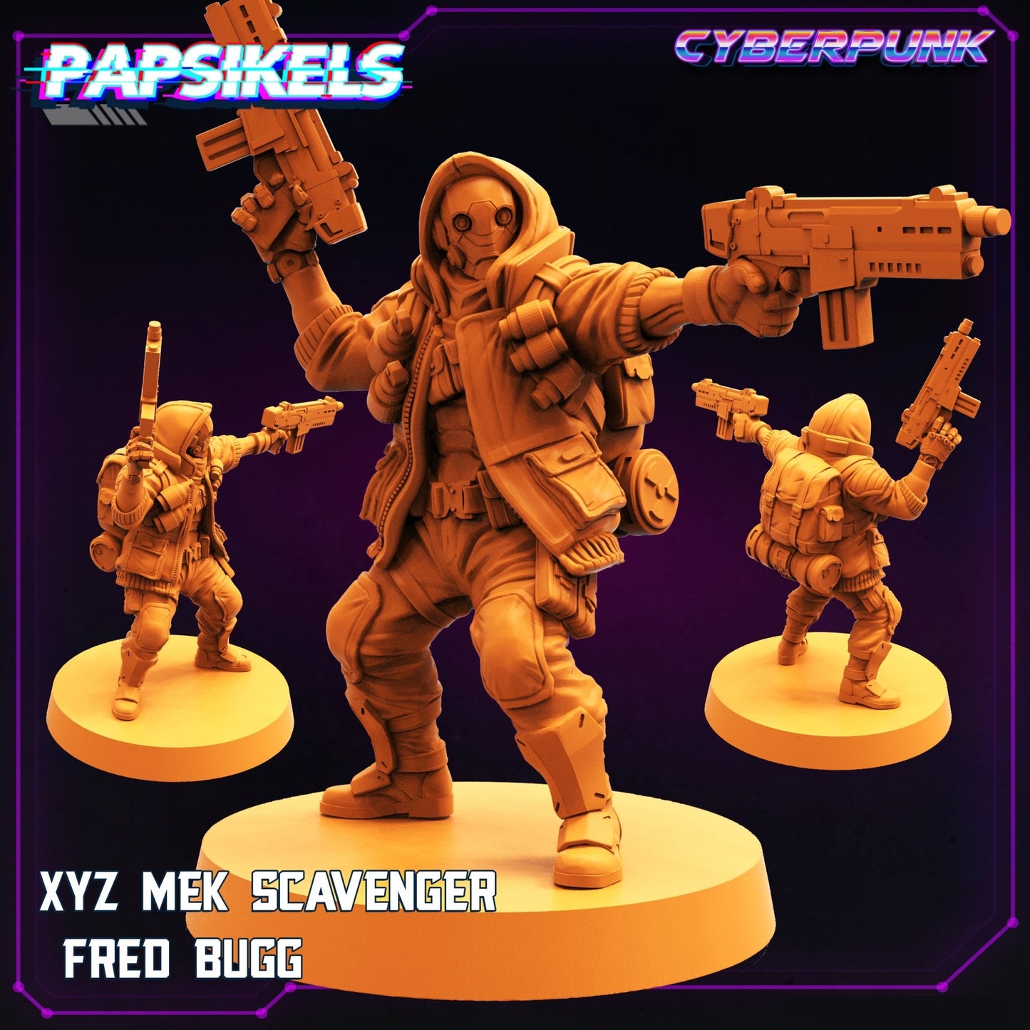 Mek Scavenger, Resin miniatures, unpainted and unassembled - Ravenous Miniatures