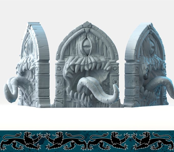 Mimics, Resin miniatures 11:56 (28mm / 32mm) scale - Ravenous Miniatures