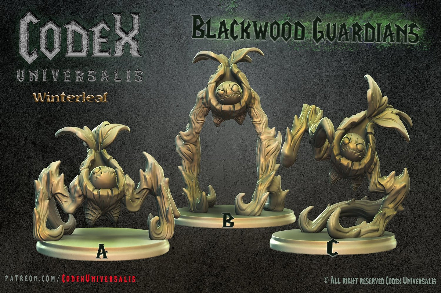 Mother of Forest & seeds, Resin miniatures 11:56 (28mm / 32mm) scale - Ravenous Miniatures