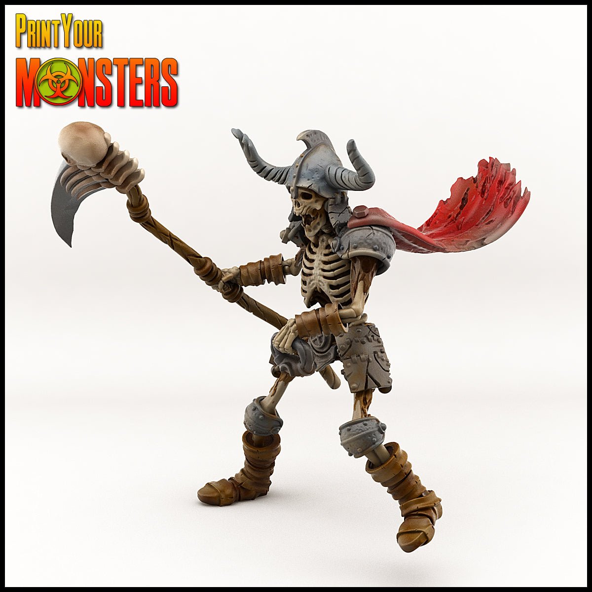 Mounted Skeleton (no mount) - Ravenous Miniatures