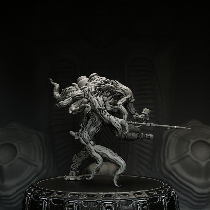 Mud Runner Corrupted, Resin miniatures 11:56 (28mm / 32mm) scale - Ravenous Miniatures