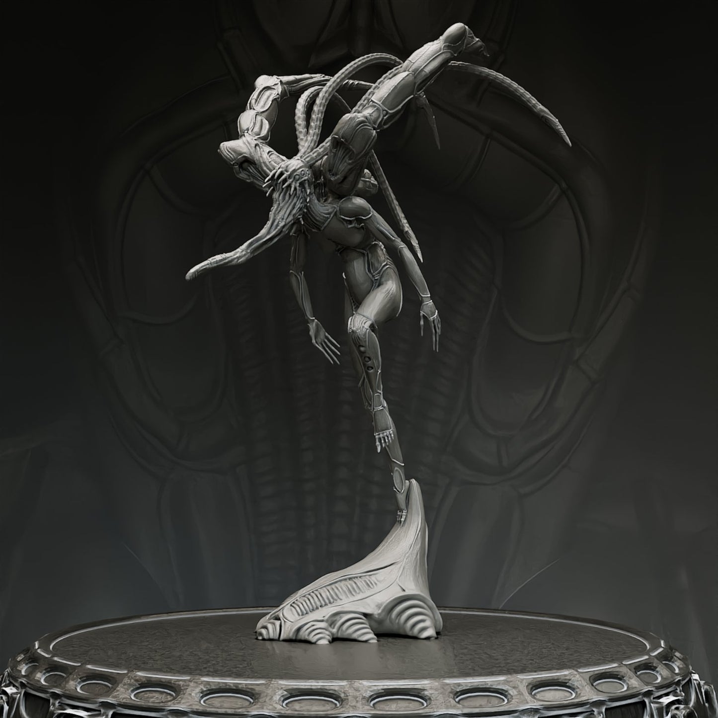 Nightmare Angels, Resin miniatures 11:56 (28mm / 32mm) scale - Ravenous Miniatures