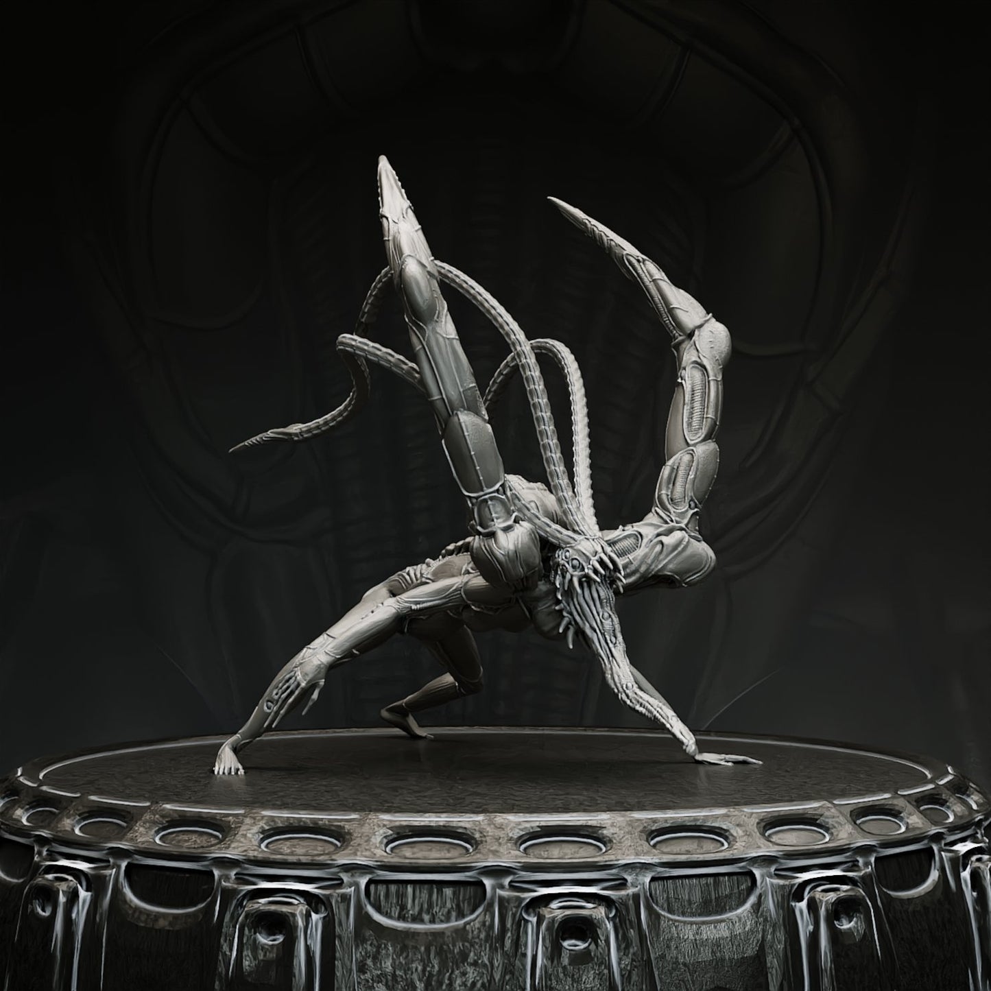Nightmare Angels, Resin miniatures 11:56 (28mm / 32mm) scale - Ravenous Miniatures