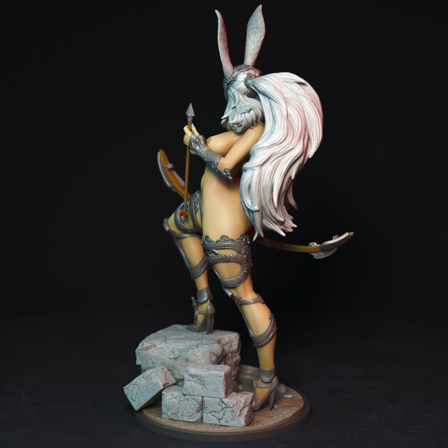 NSFW Bunny Archer, Models by Torrida - Ravenous Miniatures