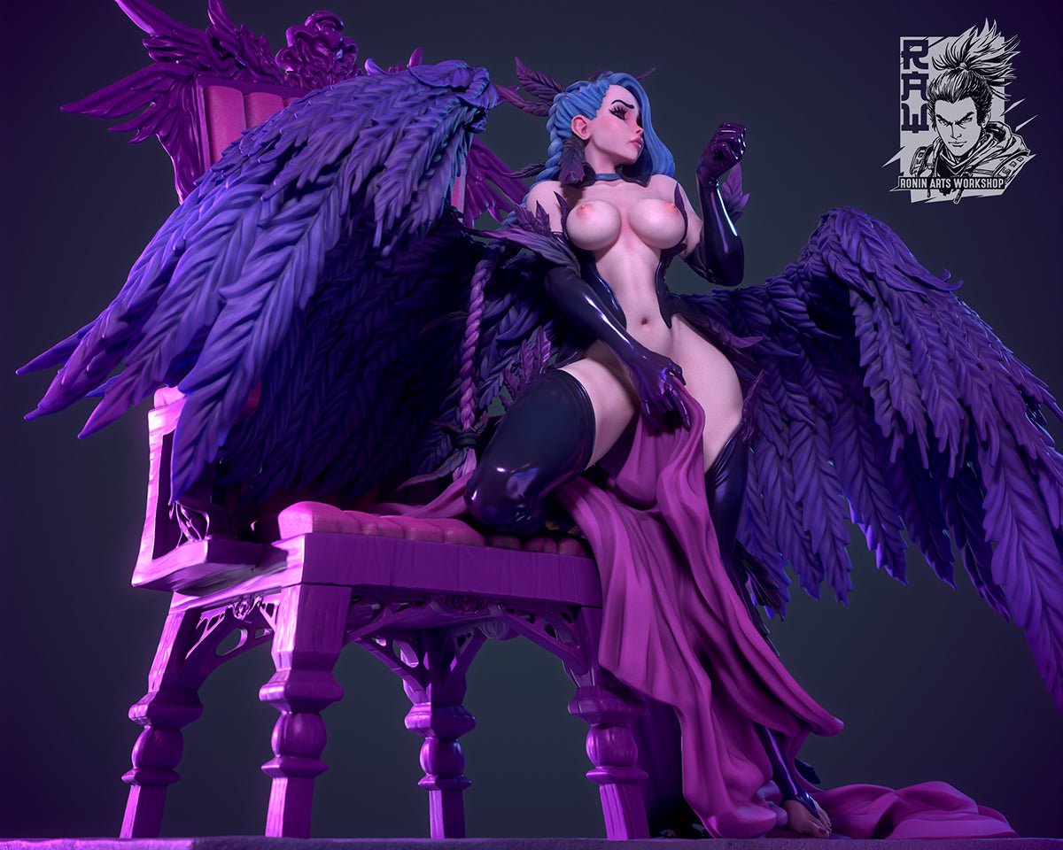 NSFW Liliam, Resin miniatures by RAW - Ravenous Miniatures