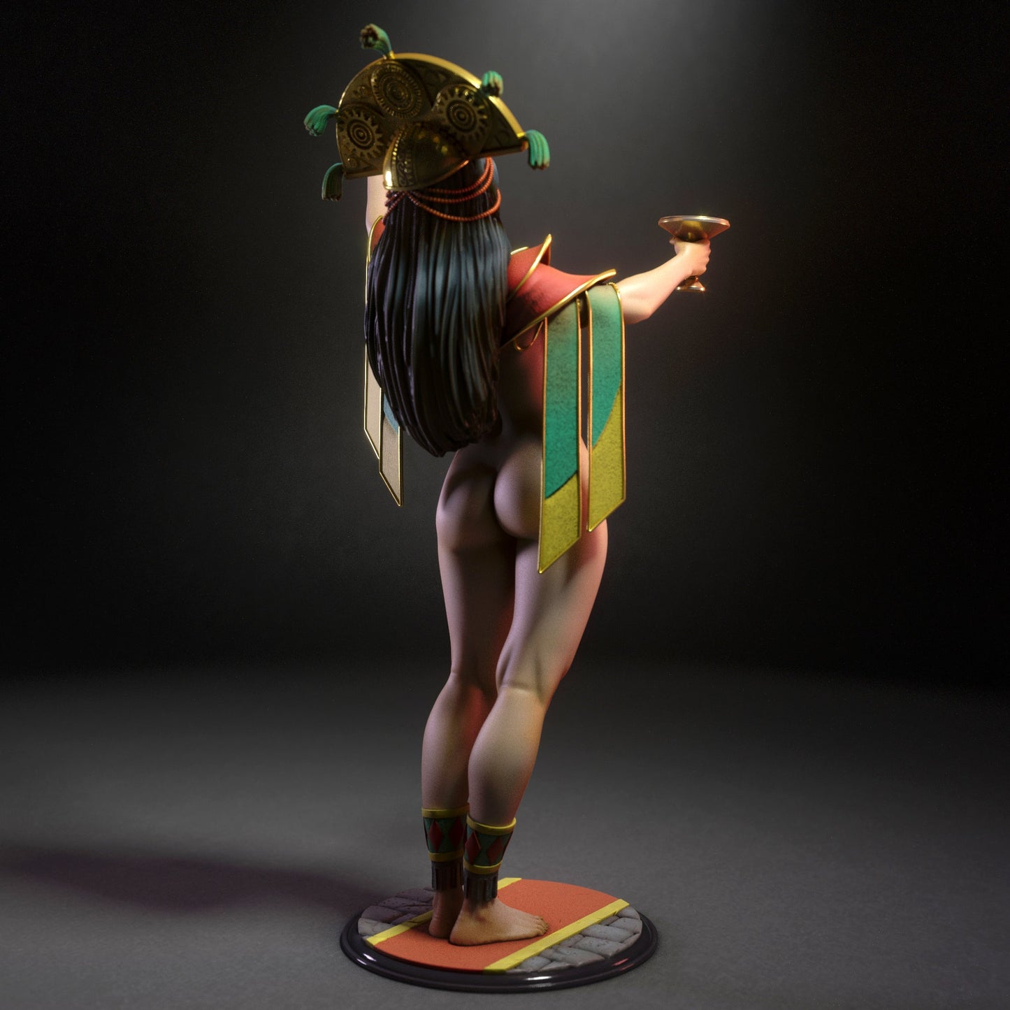 NSFW Mayara, pin-upMiniatures by Torrida - Ravenous Miniatures