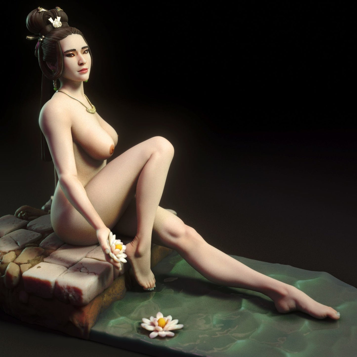 NSFW Mei, Pin-up Miniatures by Torrida - Ravenous Miniatures