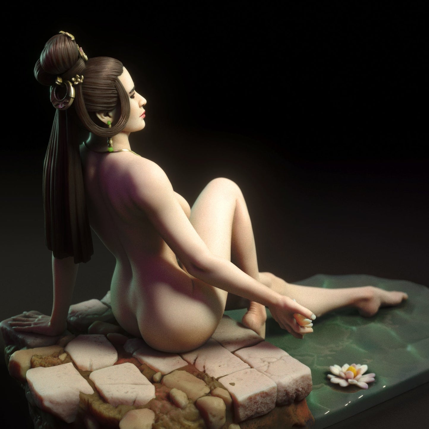 NSFW Mei, Pin-up Miniatures by Torrida - Ravenous Miniatures