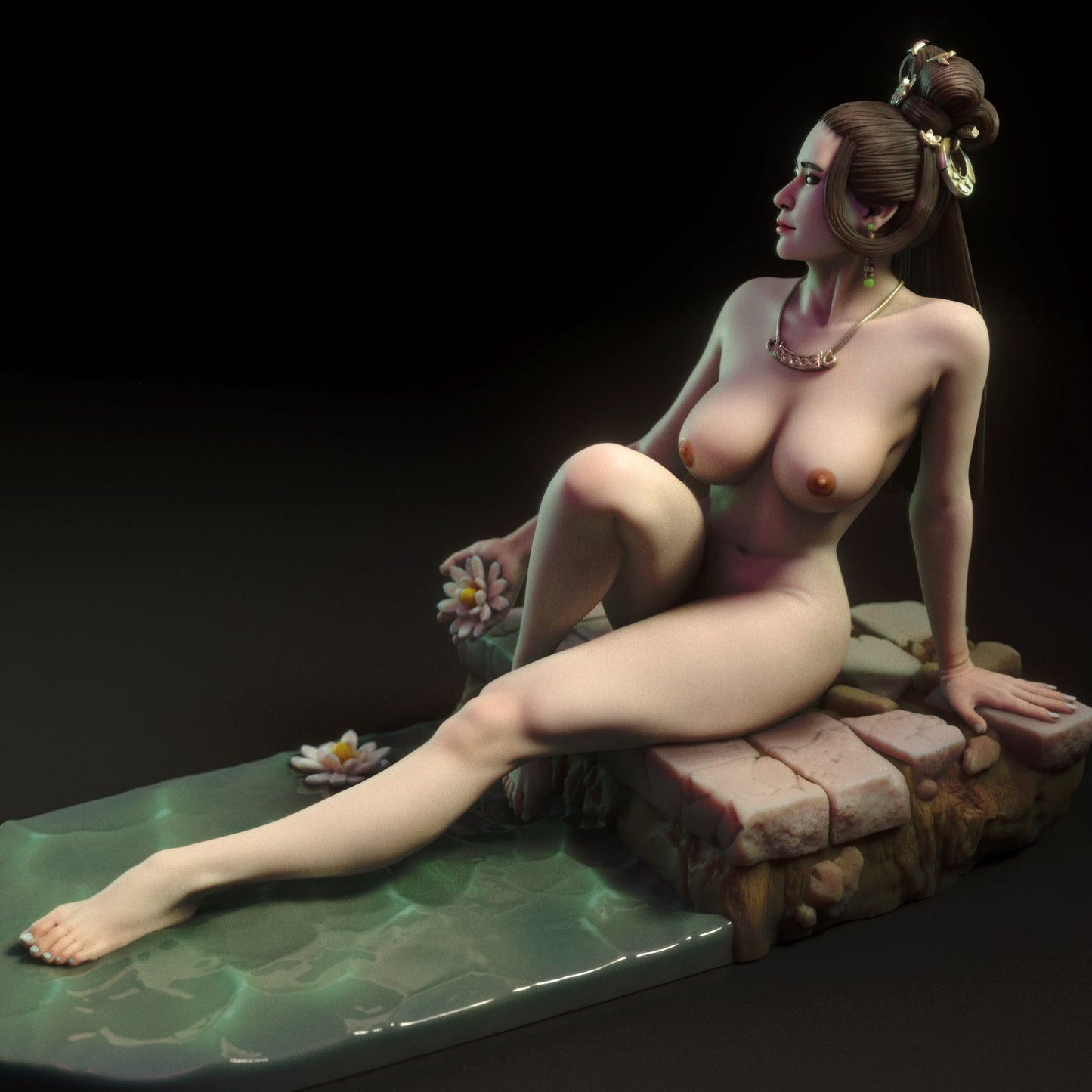 NSFW Mei, Pin-up Miniatures by Torrida - Ravenous Miniatures
