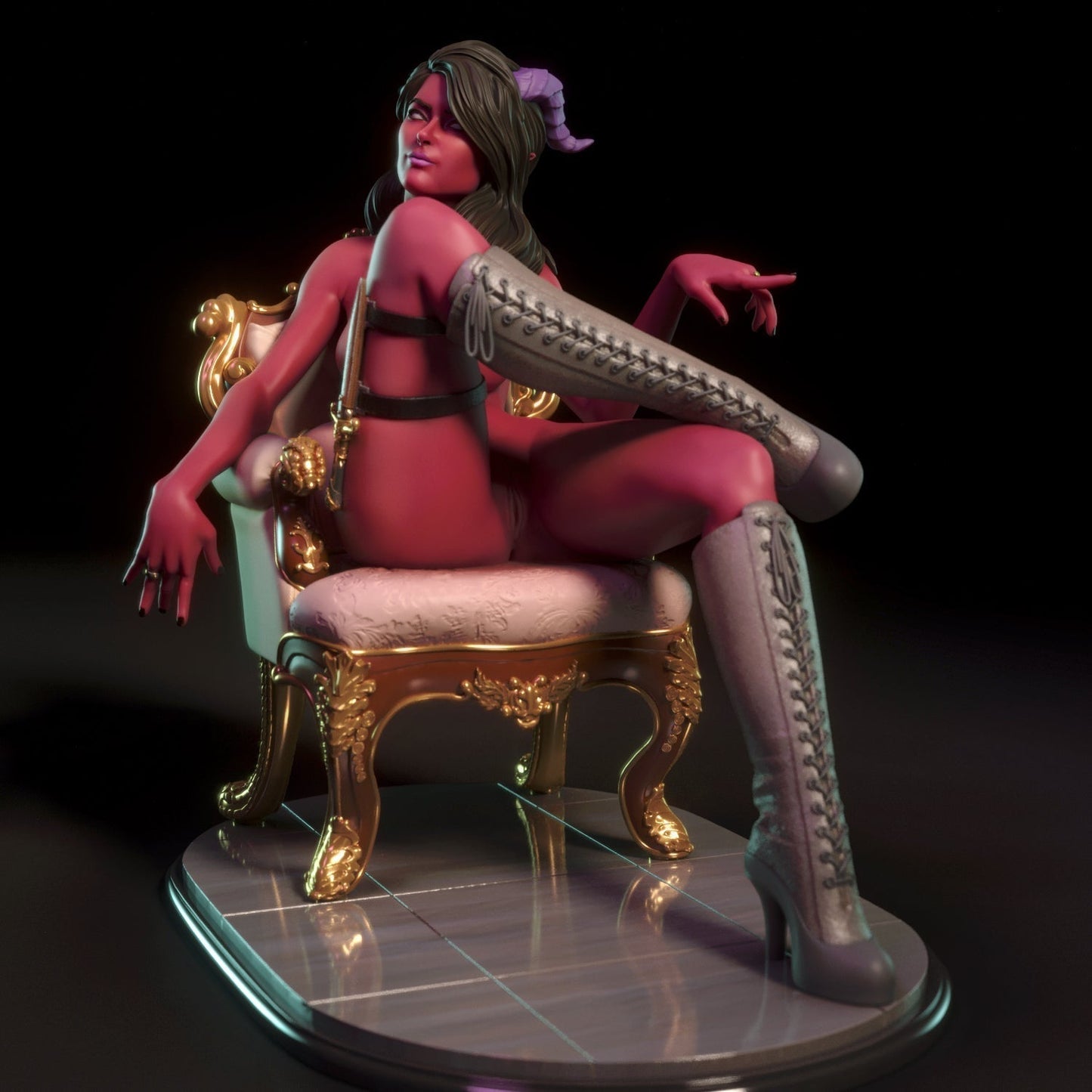 NSFW Orianna, Pin-up Miniatures by Torrida - Ravenous Miniatures