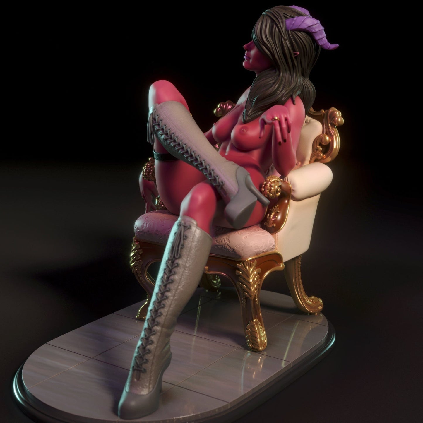 NSFW Orianna, Pin-up Miniatures by Torrida - Ravenous Miniatures