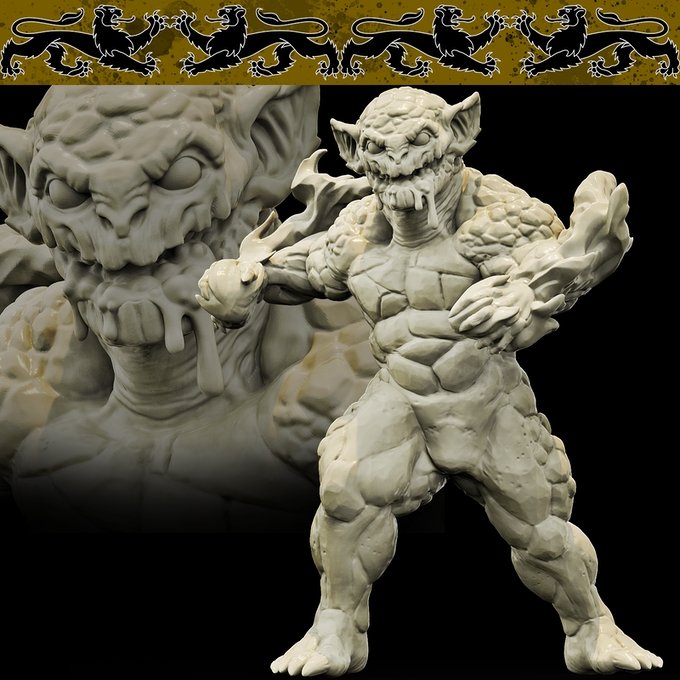 Onyx, Resin miniatures 11:56 (28mm / 34mm) scale - Ravenous Miniatures