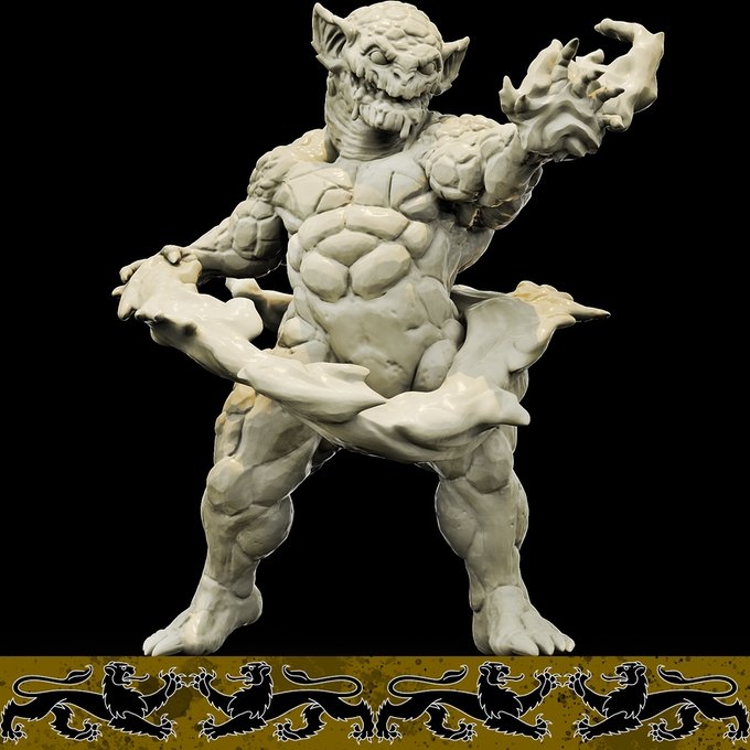 Onyx, Resin miniatures 11:56 (28mm / 34mm) scale - Ravenous Miniatures