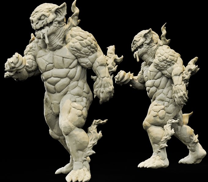 Onyx, Resin miniatures 11:56 (28mm / 34mm) scale - Ravenous Miniatures