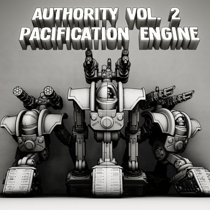 Pacification Engine, Resin miniatures 11:56 (28mm / 32mm) scale - Ravenous Miniatures