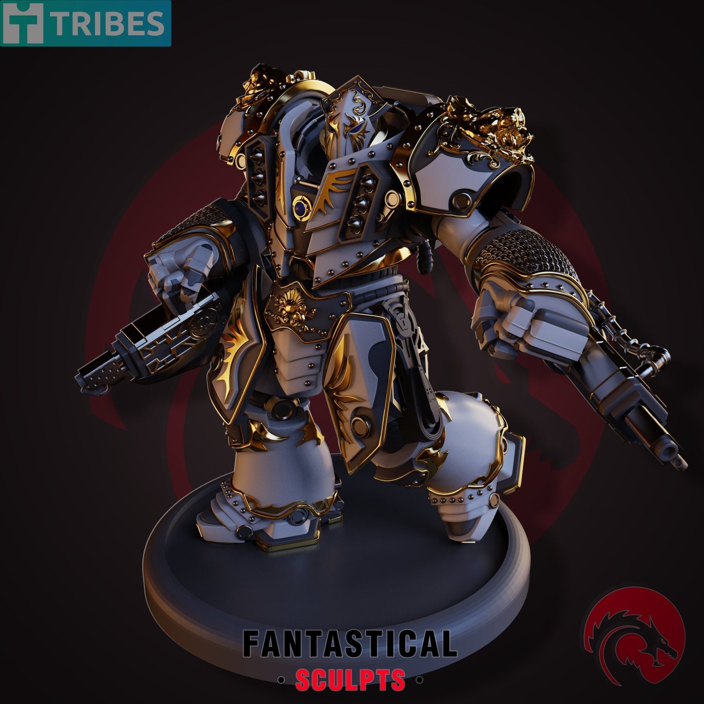 Paladin Centurions, Unpainted Resin Miniature Models. - Ravenous Miniatures