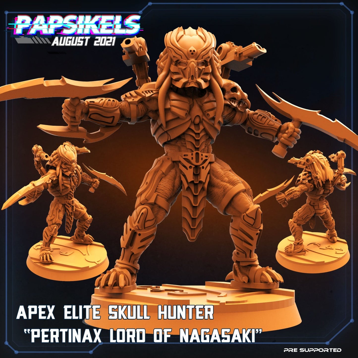 Pertinax, Resin miniatures, unpainted and unassembled - Ravenous Miniatures