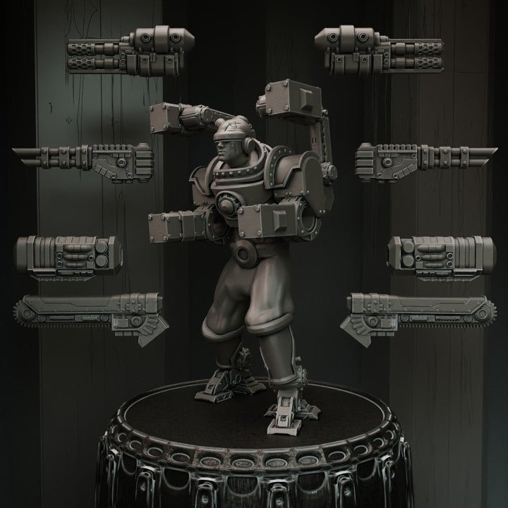 Puppet Engine, Resin miniatures 11:56 (28mm / 32mm) scale - Ravenous Miniatures