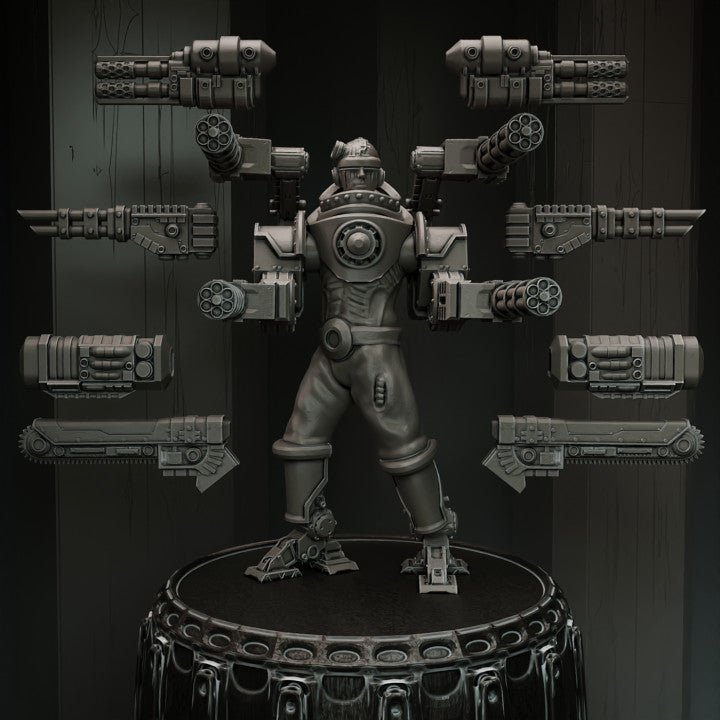 Puppet Engine, Resin miniatures 11:56 (28mm / 32mm) scale - Ravenous Miniatures