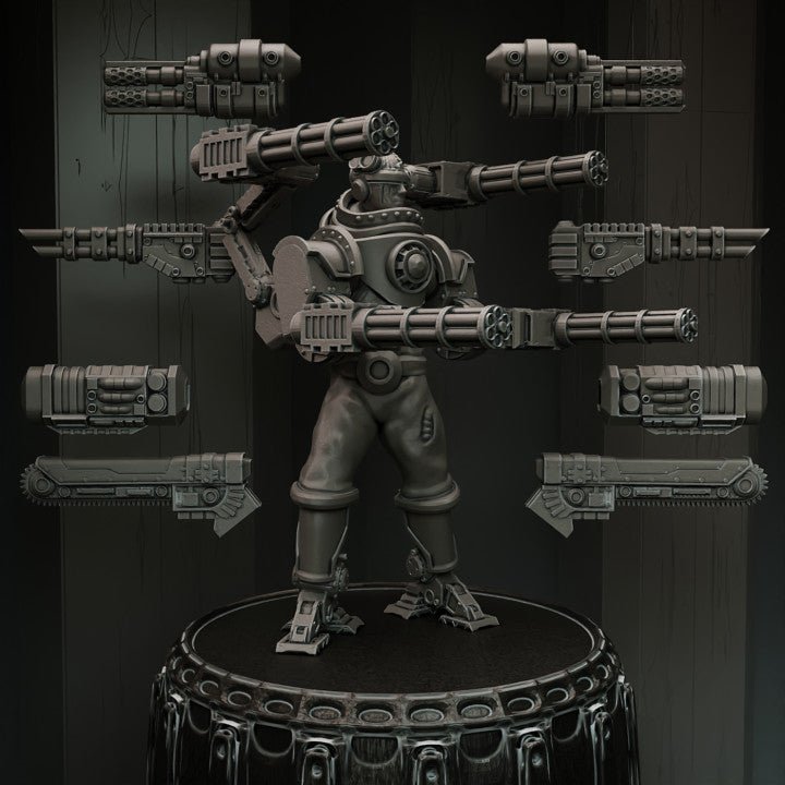Puppet Engine, Resin miniatures 11:56 (28mm / 32mm) scale - Ravenous Miniatures