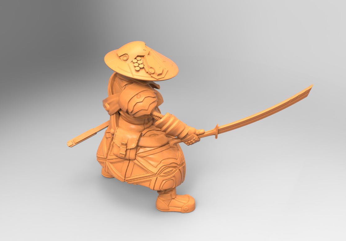 Reaper Gentatsuki, buy 3d Printed Resin Miniatures - Ravenous Miniatures