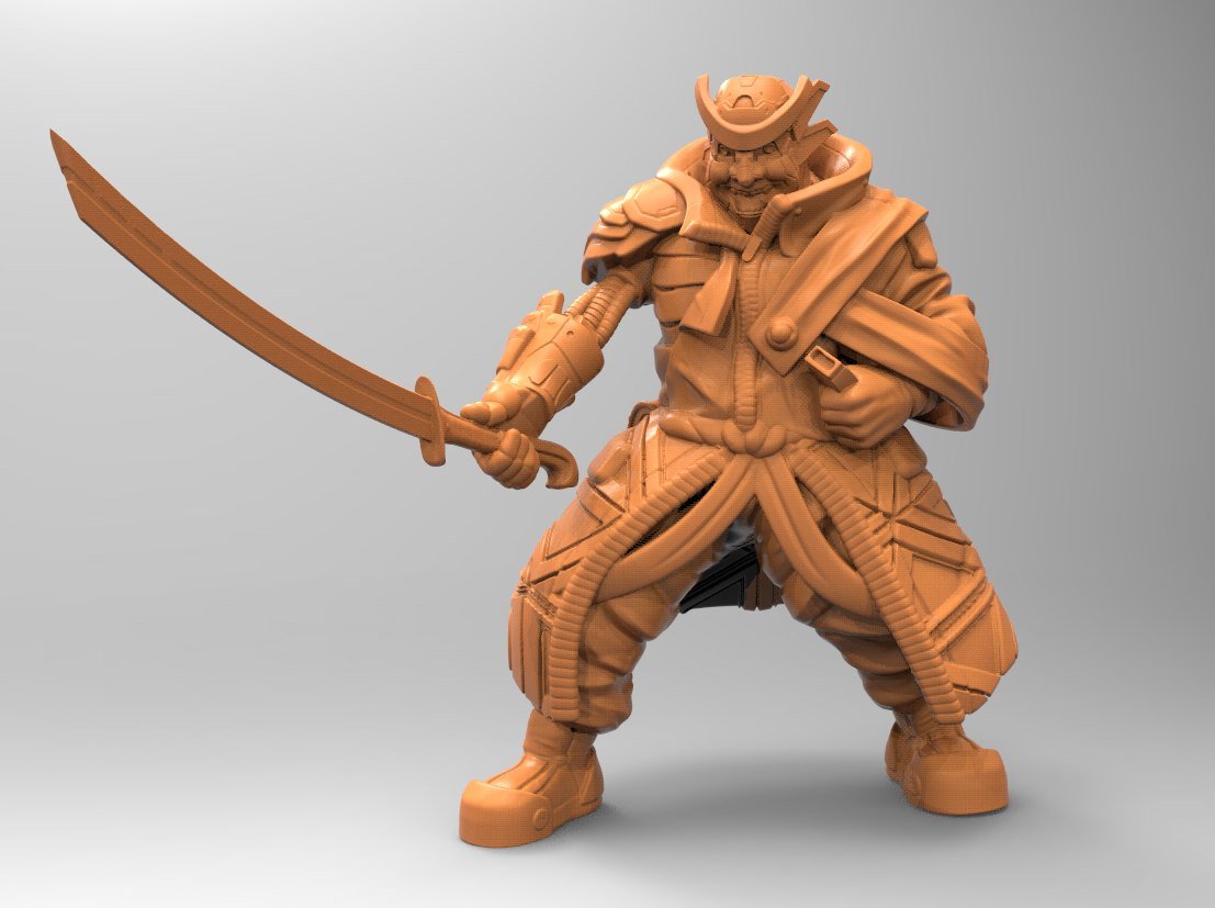 Reaper Gentatsuki, buy 3d Printed Resin Miniatures - Ravenous Miniatures