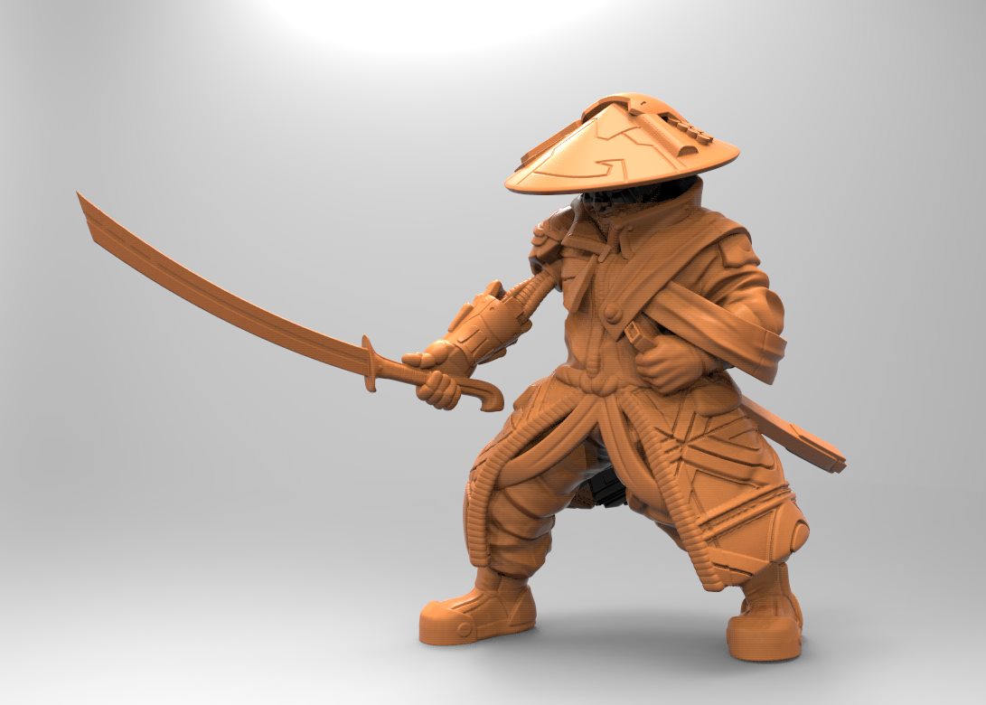 Reaper Gentatsuki, buy 3d Printed Resin Miniatures - Ravenous Miniatures
